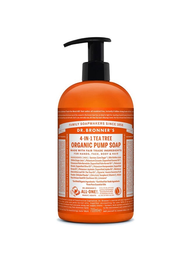 Dr. Bronner's 24 Ounce Organic Shikakai Soapspearmint Peppermint