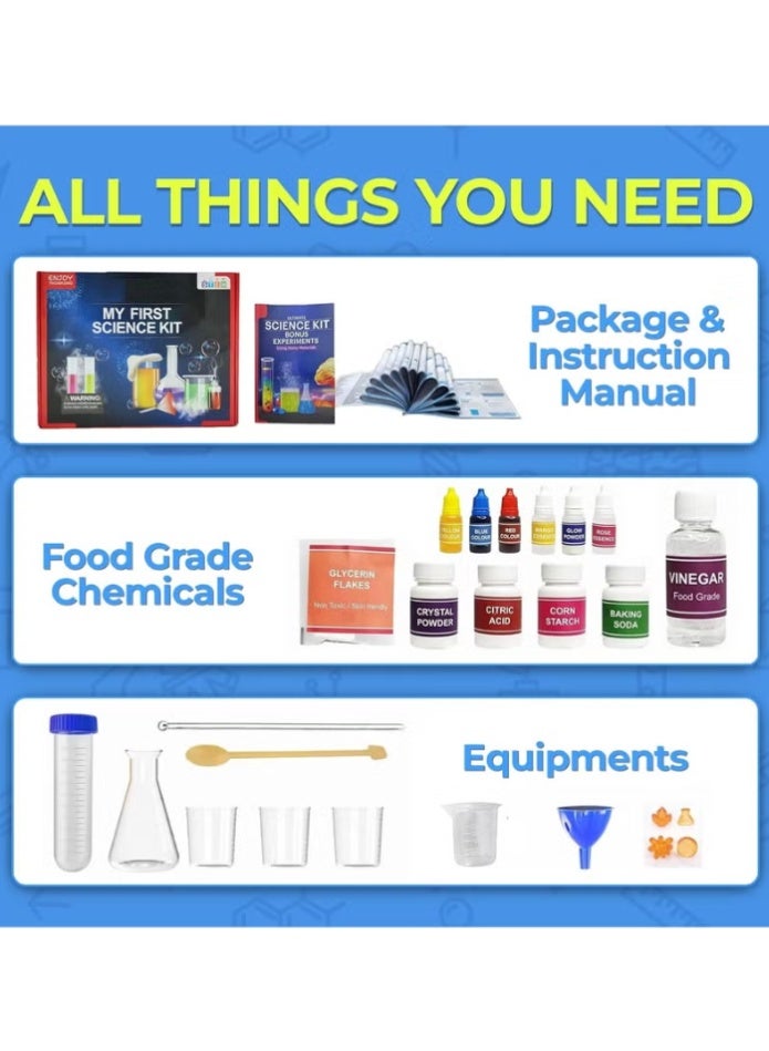 TAPIT Boy and Girl Toy Science Kit Experimental Science Toys for Children Aged 6+ Einstein Box Science Education Game Scientist Birthday Gift Science Toys Learning & Education STEM Toys For Kids - Image 4