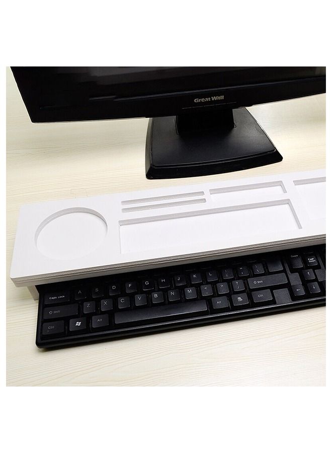 ياميم رف تخزين متعدد الوظائف فوق لوحة المفاتيح - Image 4