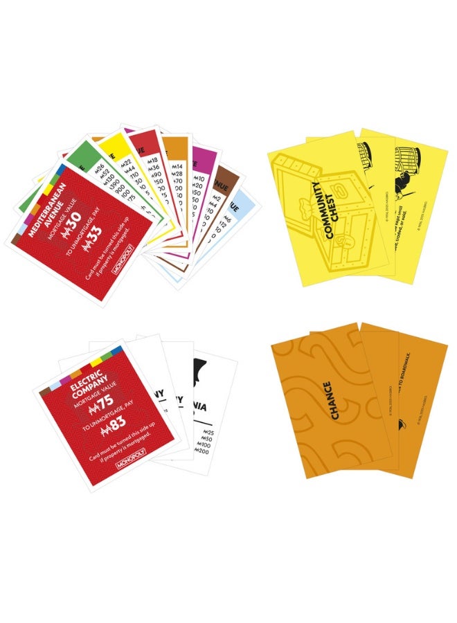 Monopoly Board Game | Classic Game with Storage Tray and Larger Tokens | Ages 8+ | 2 to 6 Players | Family Games for Kids and Adults | Kids Gifts - Image 2