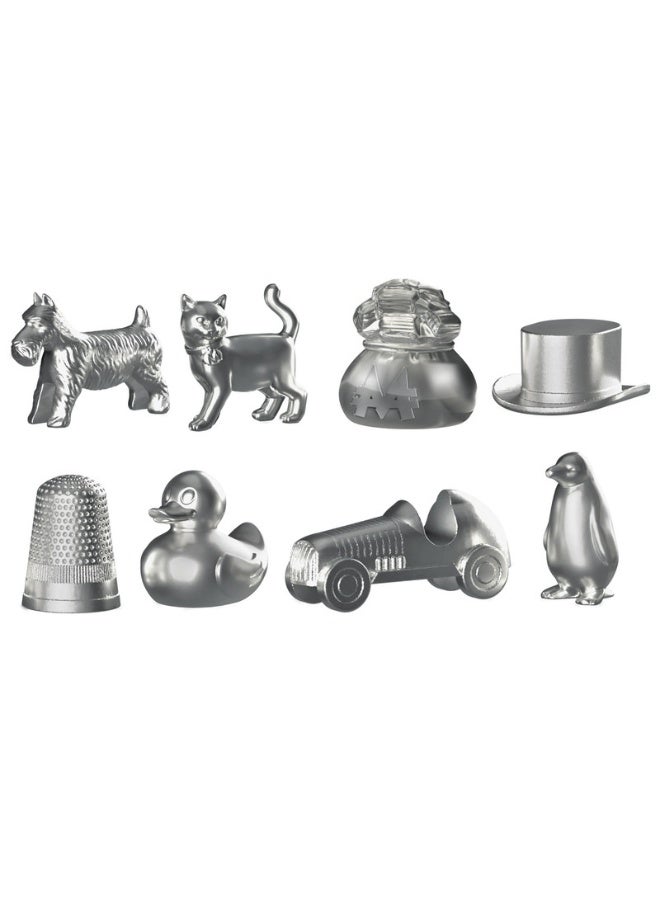 Monopoly Board Game | Classic Game with Storage Tray and Larger Tokens | Ages 8+ | 2 to 6 Players | Family Games for Kids and Adults | Kids Gifts - Image 3