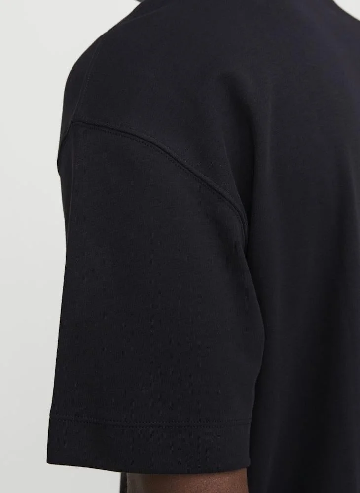 JACK & JONES  Essential Regular Fit Crew Neck T-Shirt for Men | Best Price UAE