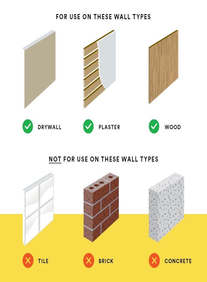 OOK 50615 Professional Picture Hangers, Art Hangers, Padded, Brass, Reusable Picture Hooks, 20lb (15 set) - Image 3