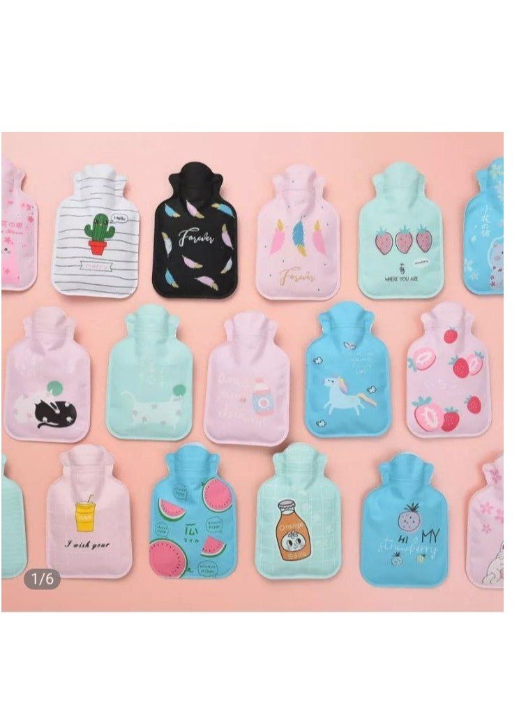 Small Water Bottle Suitable For Placing On All Areas Of The Body And The Easiest Way To Apply Hot And Cold Compresses, Available In Multiple Shapes And Colors