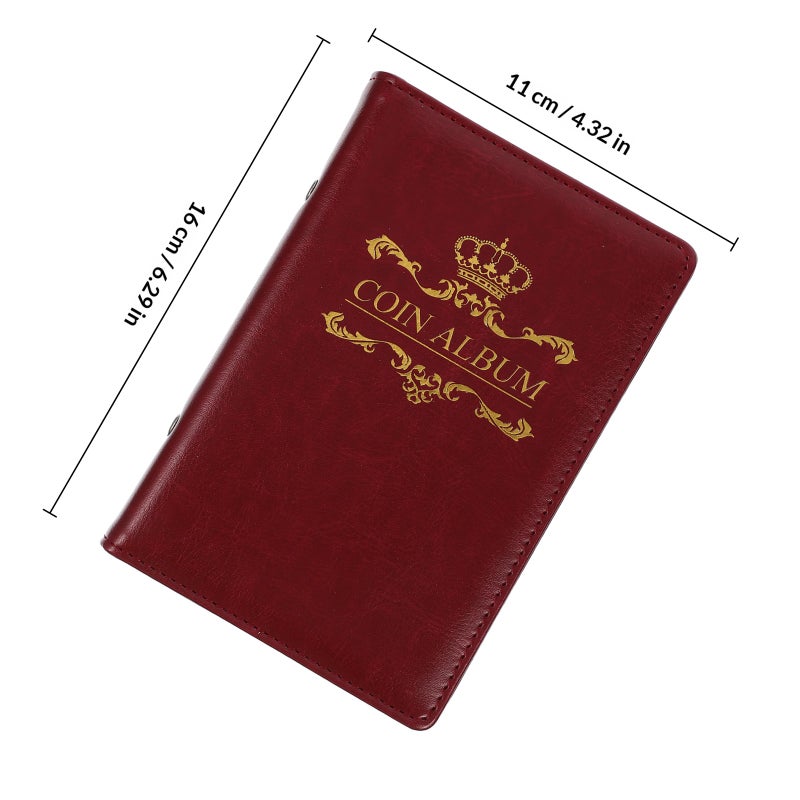 Collection Book PU Cover Album Decorative Storage Book Collection Organizer - Image 2
