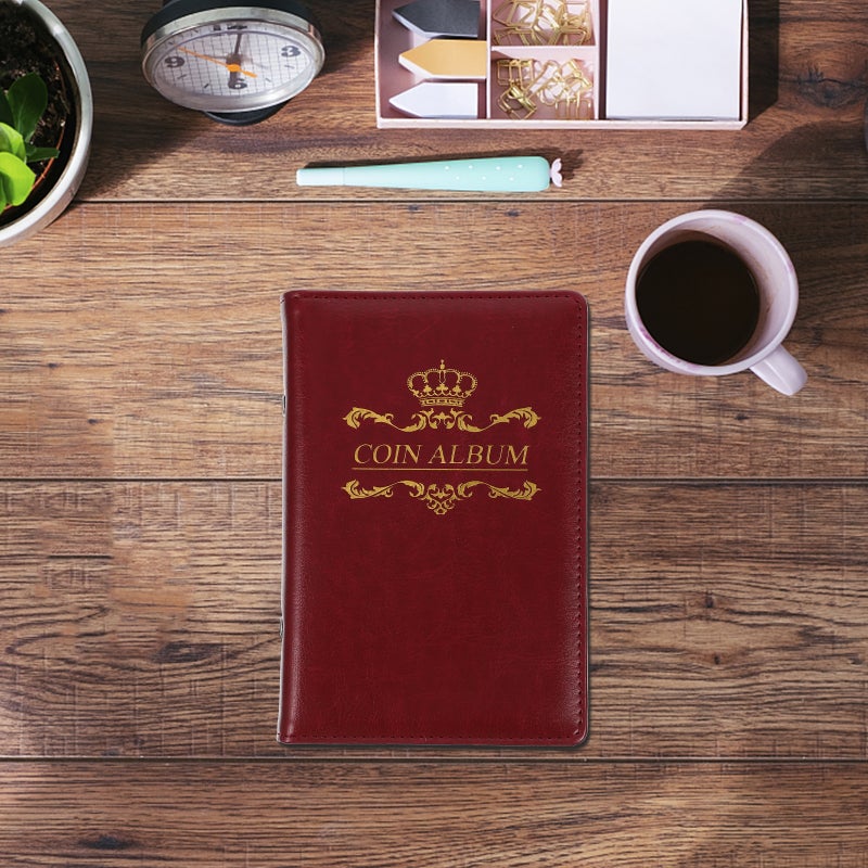 Collection Book PU Cover Album Decorative Storage Book Collection Organizer - Image 5
