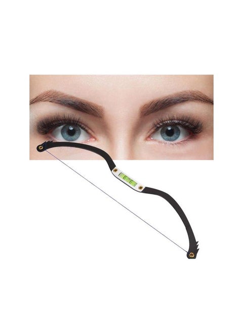 Line Marker Ruler Eyebrow Tattoo Line Marker Ruler Positioning Liner Sponge Measure Tool for Eyebrow Tattoo Measuring Permanent Makeup Brows Measure Tool with Thread Sponge Sucker