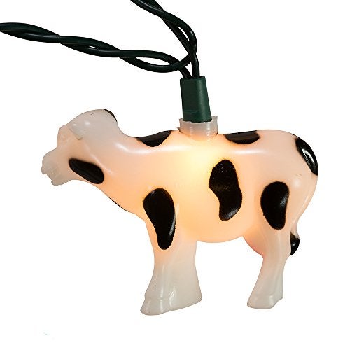Kurt S. Adler Kurt Adler 10-Light Cow Indoor/Outdoor Light Set - Image 5