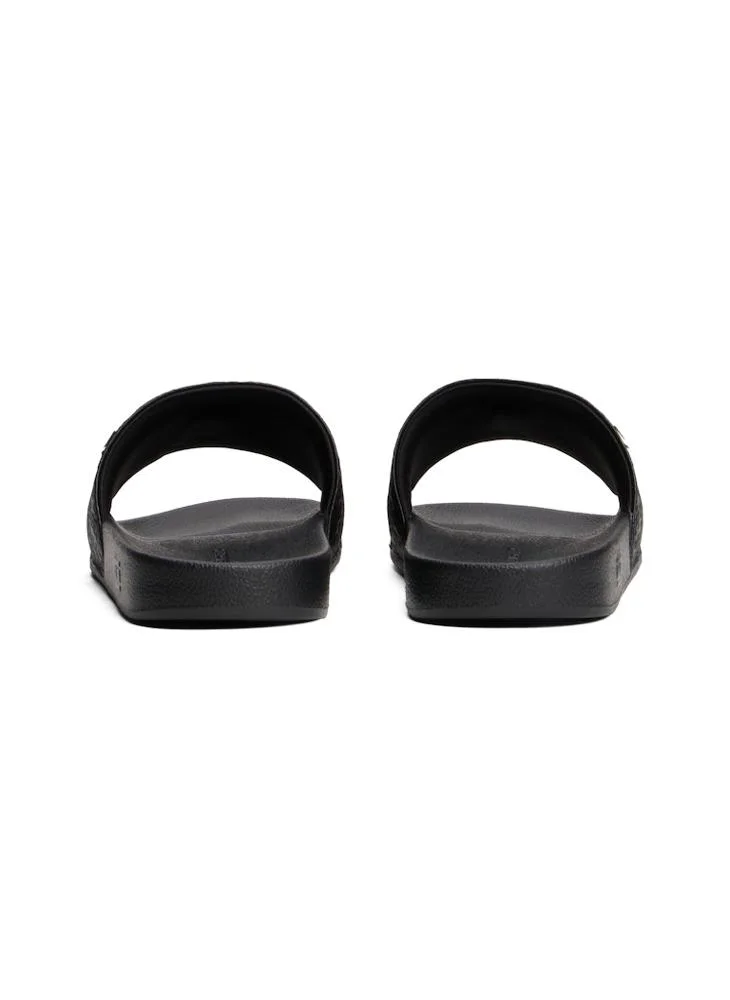 TOMMY HILFIGER Embossed TH Monogram Pool Slides