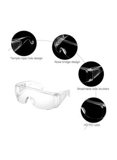 RATSAW Anti Fog Safety Glasses 3 Pack Anti Dust Safety Glasses Eye Protection For Women Men Lab Safety Goggles For Construction Laboratory Outdoor  - Image 3