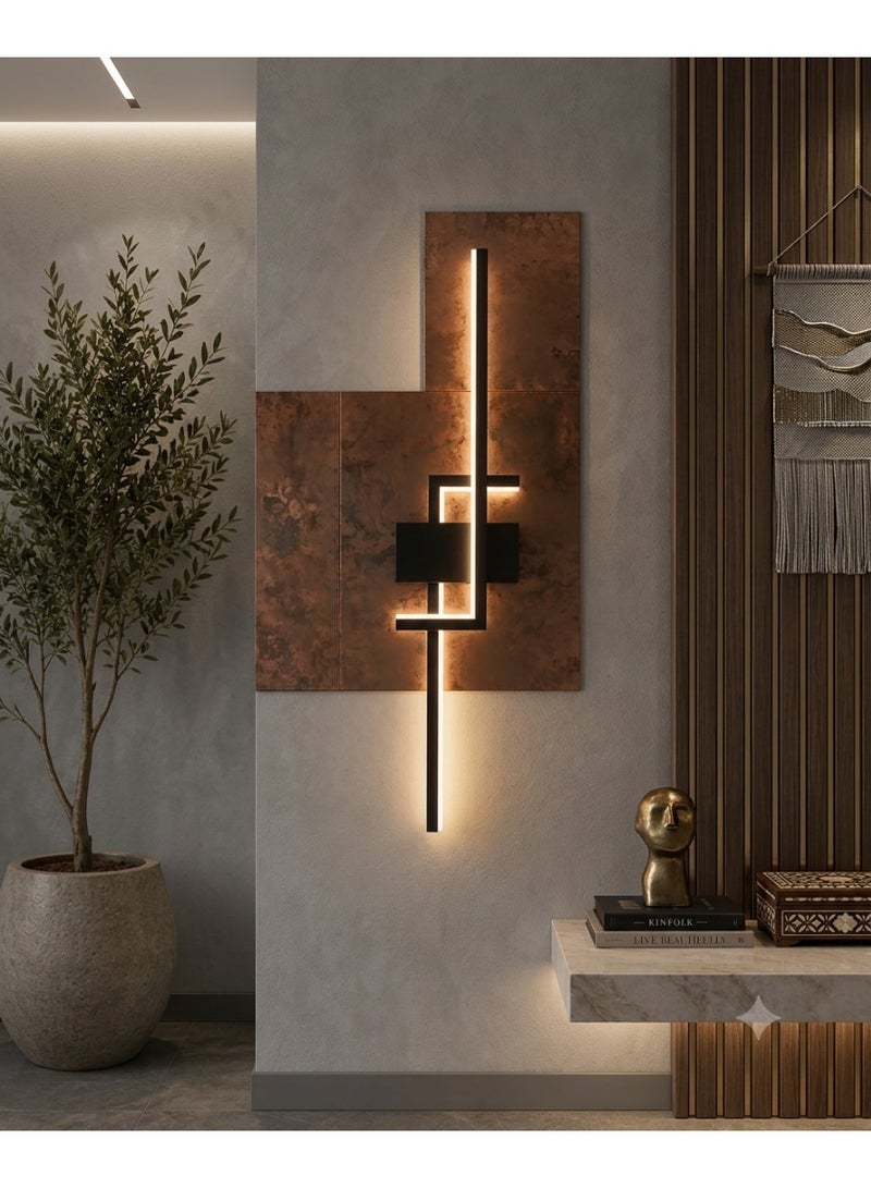 أبليك حائط مودرن بتصميم هندسي معاصر - Image 2