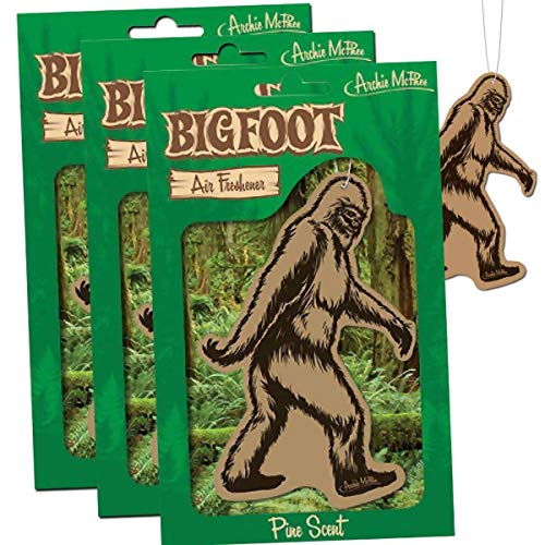 Accoutrements Bigfoot Air Freshener - Pine Scent (3) - Image 1