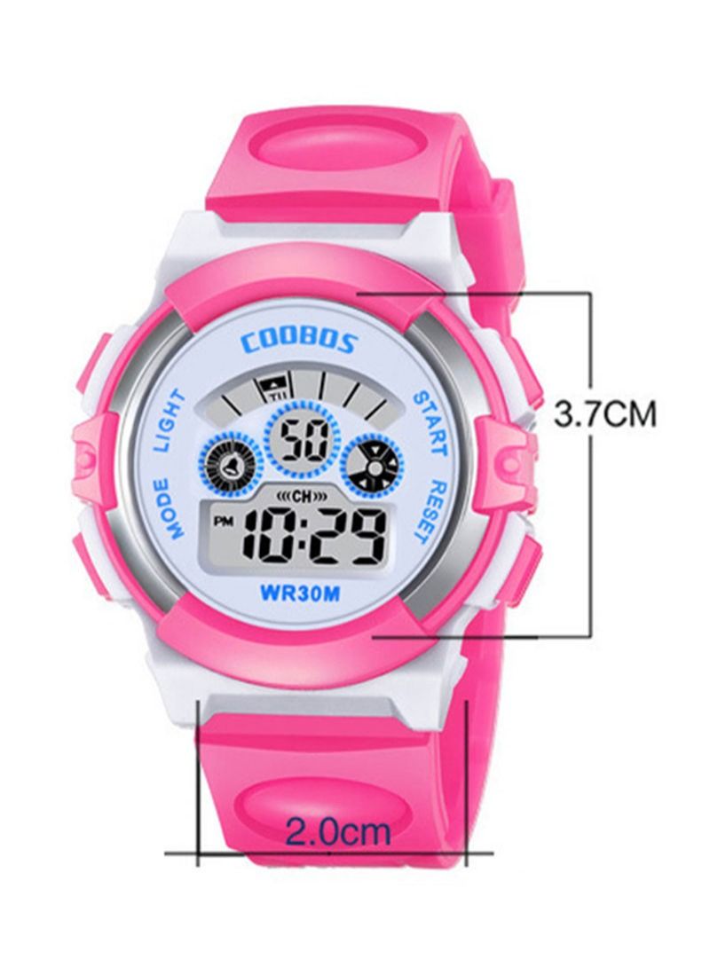 NIBEMINENT Kids' Water Resistant Rubber Digital Watch 919 - Image 2