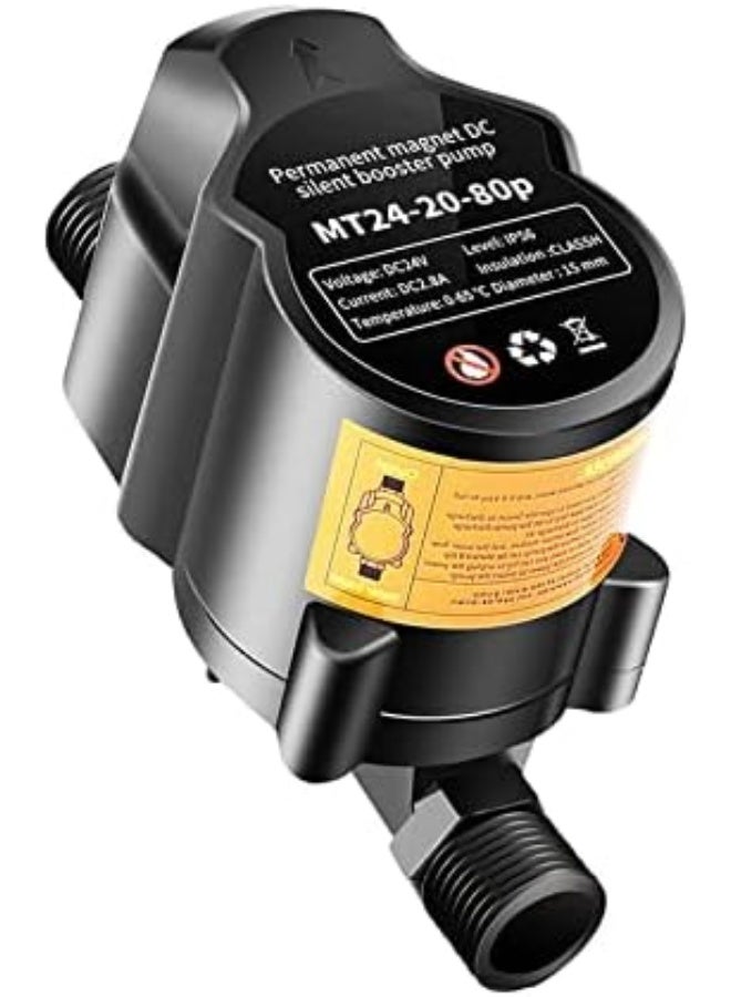 Automatic Water Pressure Booster Pump Domestic Controller DC 24V Water Pressurizing Pump for Shower - Image 1