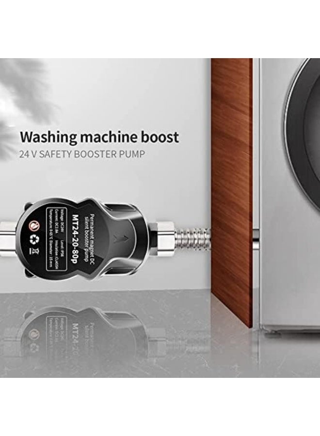 Automatic Water Pressure Booster Pump Domestic Controller DC 24V Water Pressurizing Pump for Shower - Image 5