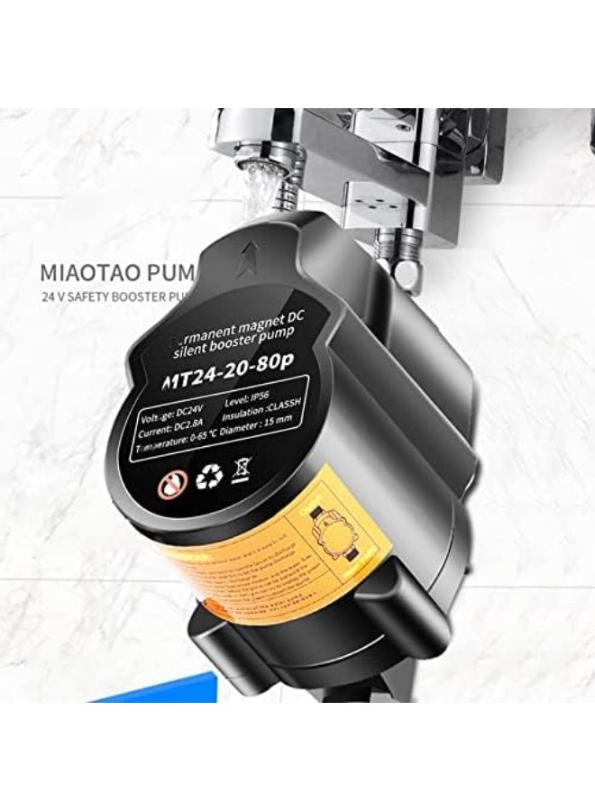 Automatic Water Pressure Booster Pump Domestic Controller DC 24V Water Pressurizing Pump for Shower - Image 3