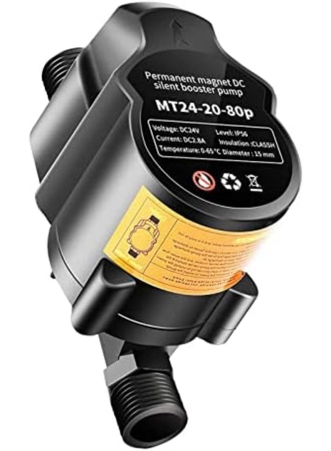 Automatic Water Pressure Booster Pump Domestic Controller DC 24V Water Pressurizing Pump for Shower - Image 2