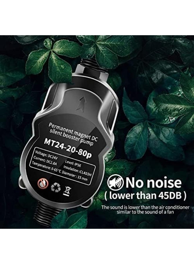 Automatic Water Pressure Booster Pump Domestic Controller DC 24V Water Pressurizing Pump for Shower - Image 4