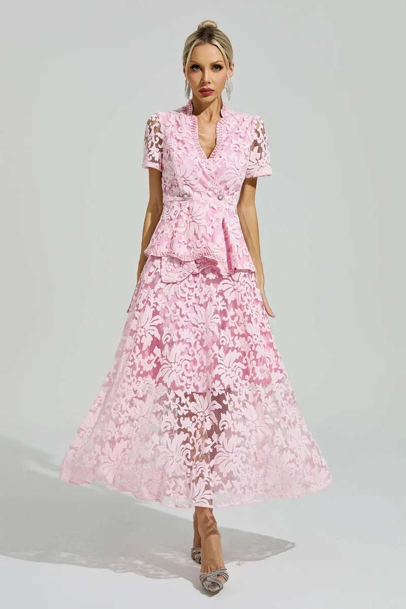 Catchall  Ride Embroidered Lace Set for Women | Best Price UAE