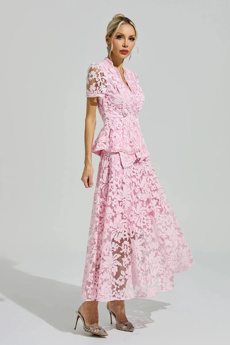 Catchall  Ride Embroidered Lace Set for Women | Best Price UAE