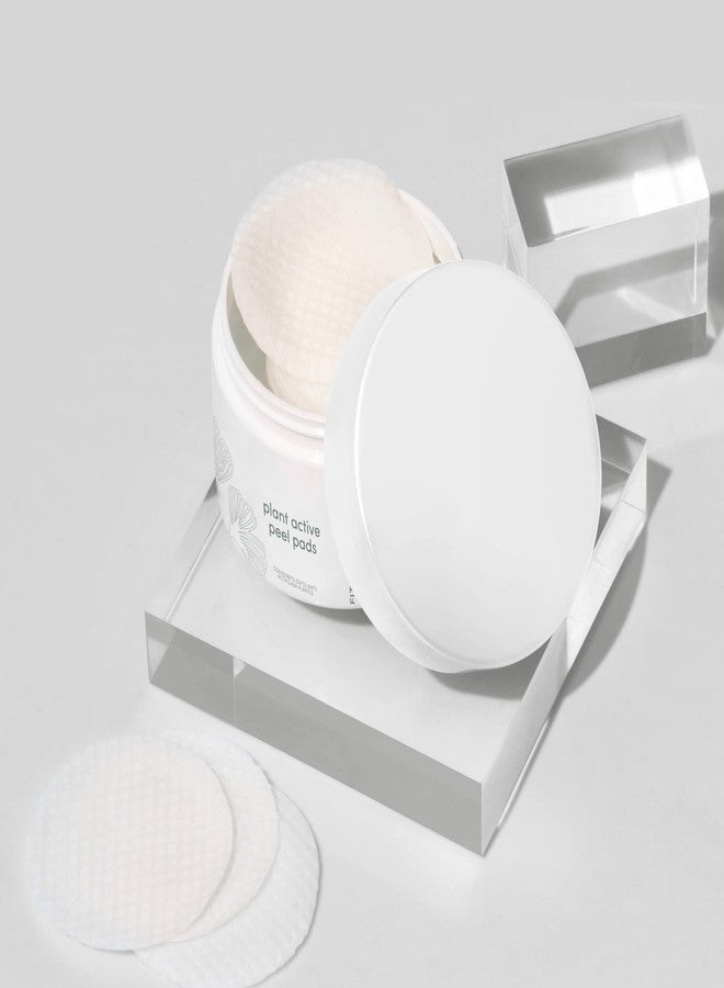 Fitglow Beauty | Plant Active Peel Pads | Mandelic, Salicylic & Citric Acid, Natural & Vegan Face Exfoliating, Skin Resurfacing Facial, Blackhead Remover & Toner Skin Care Wipes | 50 Pads - Image 3