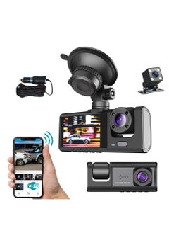 Car Dual Lens Dash Cam HD 1296P Front/Rear/Inside Video Recorder Camera G-Sensor - pzsku/ZD546799A93EA916C8DD5Z/45/_/1740105190/08af1431-70d1-486e-b751-20e8d13b4608