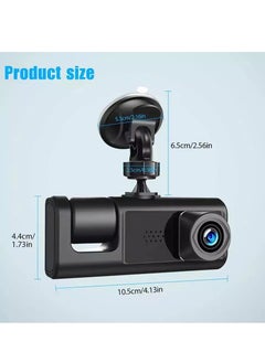 Car Dual Lens Dash Cam HD 1296P Front/Rear/Inside Video Recorder Camera G-Sensor - pzsku/ZD546799A93EA916C8DD5Z/45/_/1740982412/3e09318e-a9a7-4bbc-8bc0-dad7f646437f