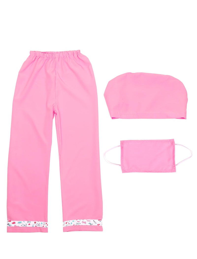 ANPHILE Kids Veterinarian Costume, Kids Doctor Vet Costume Outfit Pretend Play Dress Up Set for Career Day - Image 4