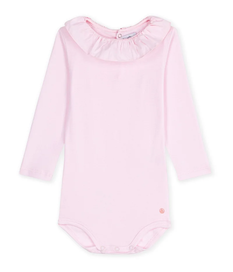 بيتي باتو Babies' Plain Cotton Body With A Collar
