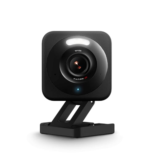 WYZE Cam v4 (Latest Model), 2.5K AI Security Camera, Indoor/Outdoor Cameras for Home Security, Baby Monitor & Pet Camera, Vibrant Color Night Vision, No Subscription Required, Free Expert Help - Image 1
