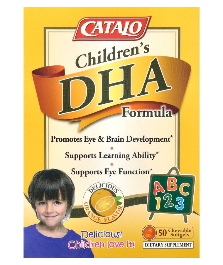 Children's DHA Formula Orange 50 Chewable Softgels