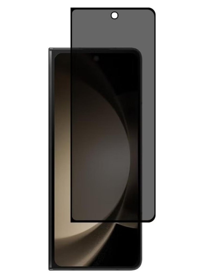 ELTRAZONE Samsung Galaxy Z Fold 5 Inner Screen Privacy Full Cover Screen Protector - Tempered Glass Film for Galaxy Z Fold 5 - Full Coverage, Anti-Glare, Scratch-Resistant Privacy Protection - Image 1