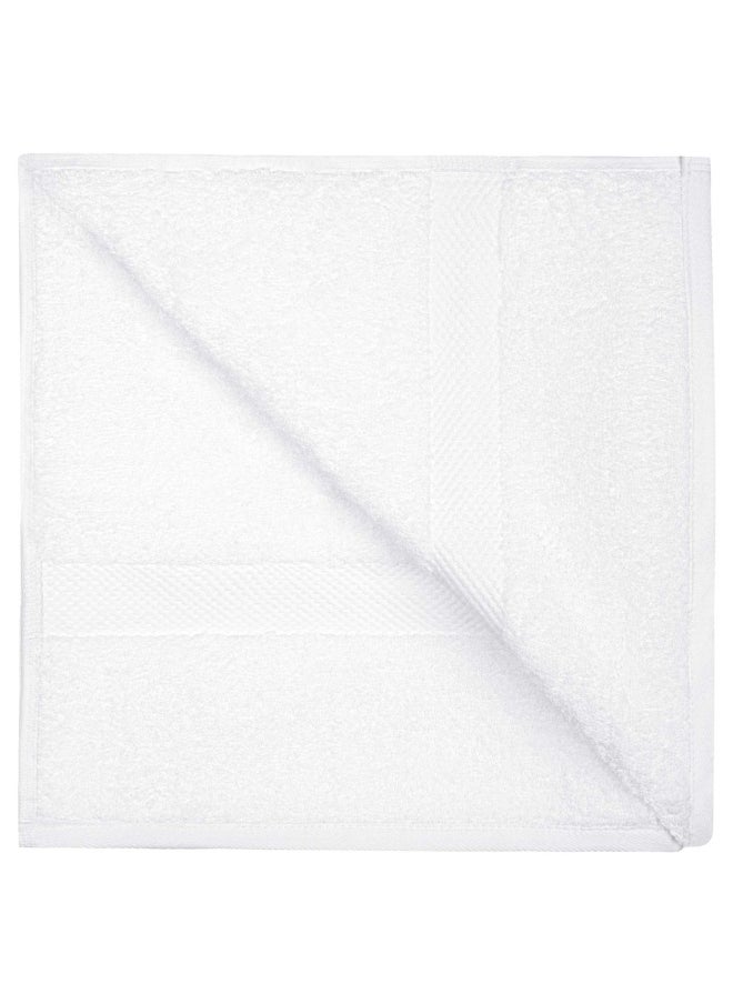 White Classic Luxury White Bath Towels Large Circlet Egyptian Cotton Highly Absorbent Hotel Spa Collection Bathroom Towel 30X56 Inch Set Of 2  - Image 4