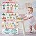 Cocurb 30 Pcs High Contrast Baby Toy Gift Set for Infants Rattles Teething Toys and Wrist Socks Suitable for 6 Months Perfect Baby Gift for Boys and Girls - Image 3