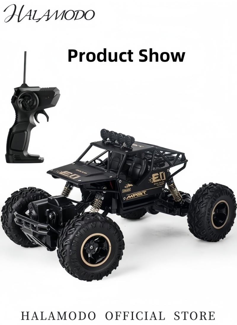 HALAMODO Remote Control Car 2.4GHz High Speed RC Cars Toys 1:16 Monster RC Truck Off Road Vehicle All Terrains RC Monster Trucks for Boys & Girls & Kids  - Image 2