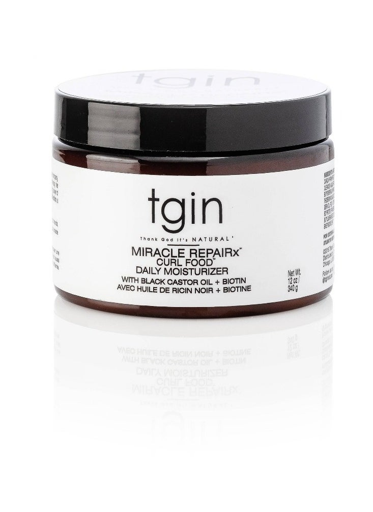Tgin TGIN Miracle RepaiRx Curl Food Daily Moisturizer - 12oz‏ 