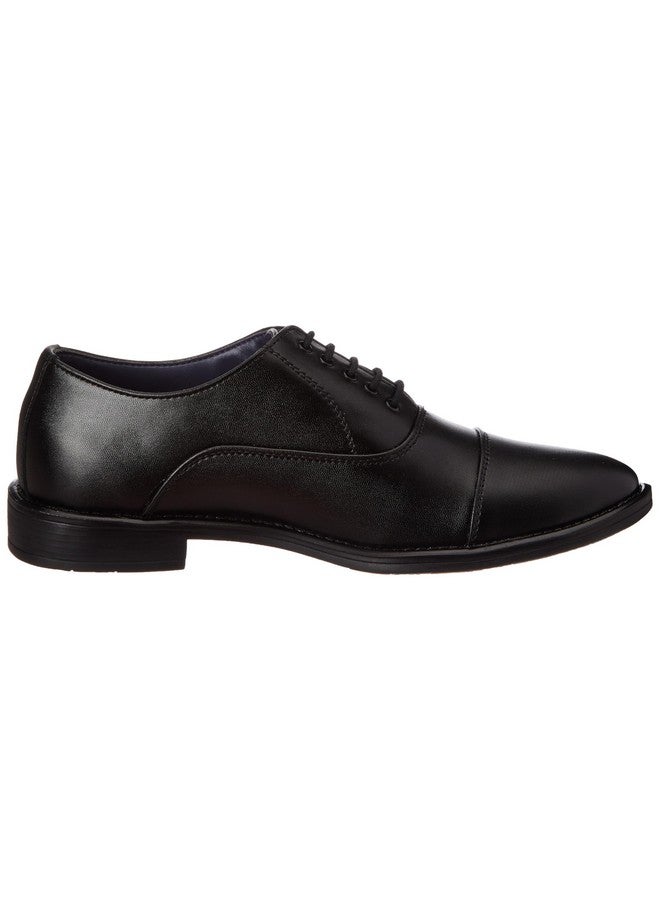 Bata Nobel E Mens Formal Lace-Up Shoe in Black, 7 UK - Image 4