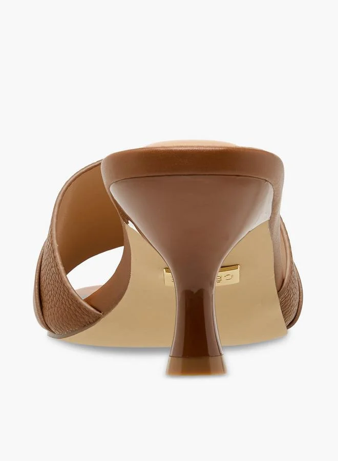 Celeste BROWN Women Kitten Heel Sandals for Women | Best Price UAE