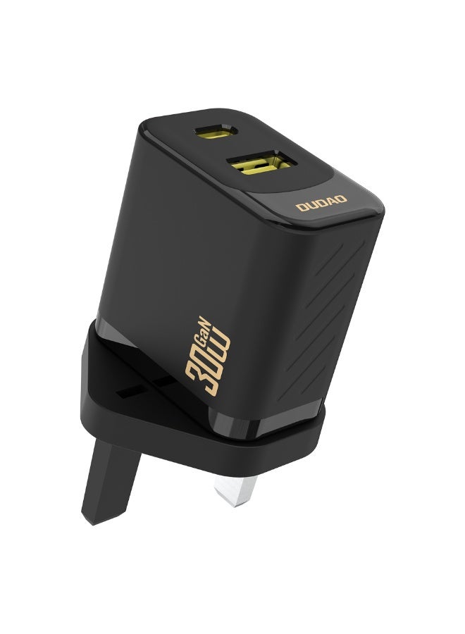 DUDAO A27TUK-B PD30W USB-A+C STANDARD CHARGER ONLY - Image 1