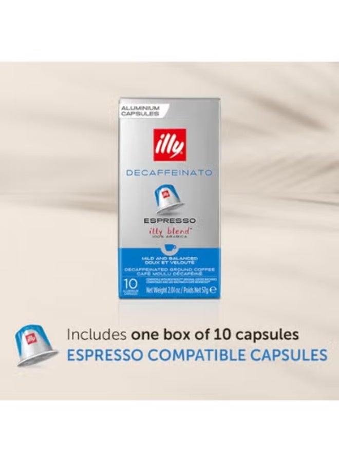 Illy Nespresso DECAFFEINATO , Espresso Coffee , (40 capsules), 228g - Image 3