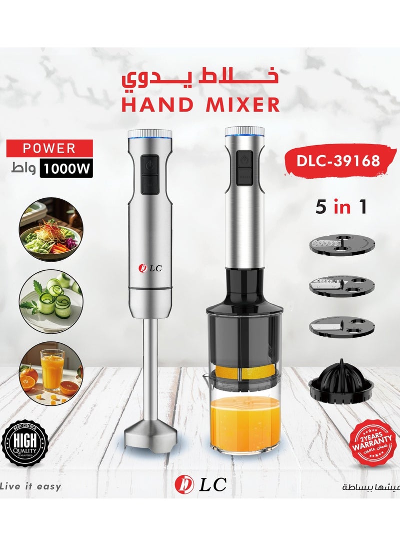 DLC -39168 HAND BLENDER 5IN1,1000W