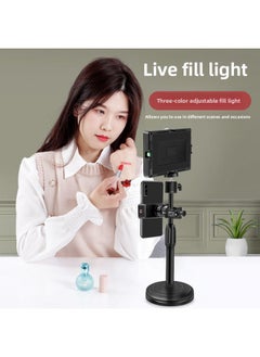 General Light Supplement Studio Live Broadcast Dedicated Small Desktop Lighting Room Photo Layout Soft Light Professional Led Square Lamp-Specifications:Large Square Lamp + Clip Type Portable Model - 【three  - Image 5