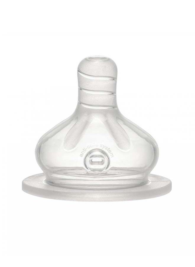 nip Silicone Wide-Neck Baby Bottle With Anti-Colic Teat With Actiflex System, Bpa-Free, One Size, 260 ML, Boy  - Image 3