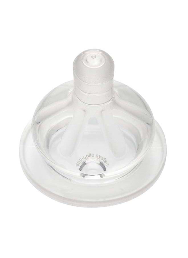 nip Silicone Wide-Neck Baby Bottle With Anti-Colic Teat With Actiflex System, Bpa-Free, One Size, 260 ML, Boy  - Image 4