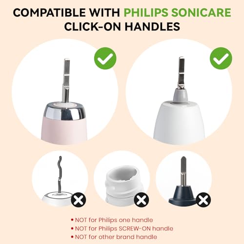 PONPACE Bamboo Toothbrush Heads Compatible with Philips Sonicare, Soft Castor-Oil Bristles, Biodegradable Toothbrush Replacement Heads, Eco-Friendly & Daily Cleaning - Image 3
