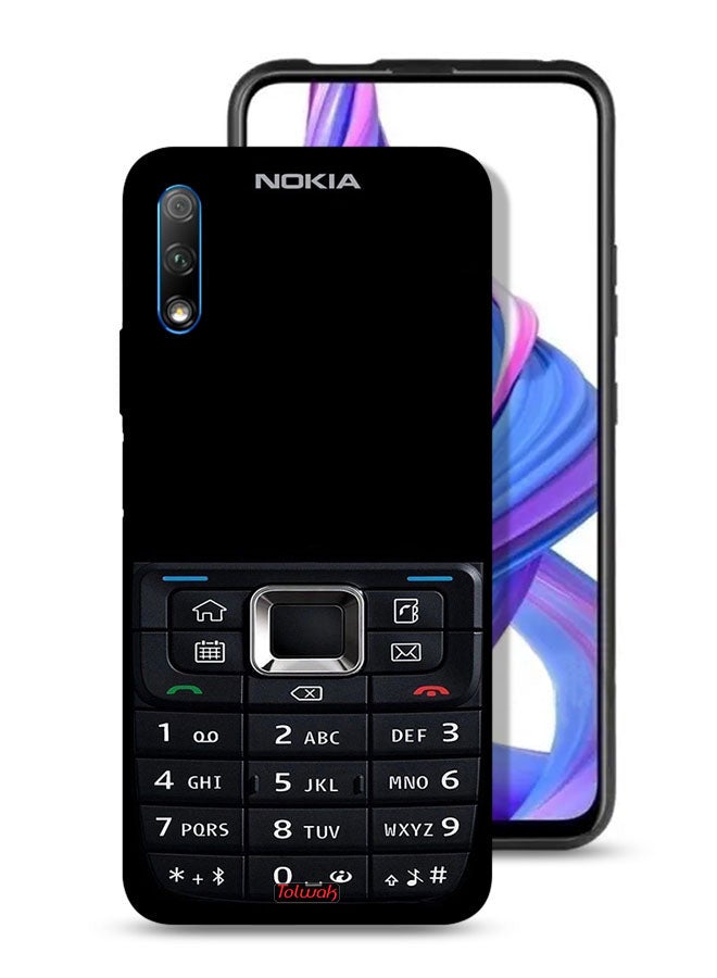 Tolwak Honor 9X (China) Protective Case Cover Old Phone Pattern - Image 1
