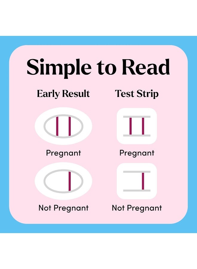 FIRST RESPONSE Comfort Check Pregnancy Test, 8 Count, Pink & White - Image 5