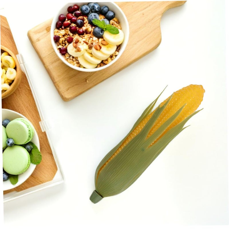 8Pcs Realistic Faux Corn Decor Models for Kitchen Food Photography Easy Cleaning - Image 5