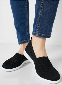 Ginger Textured Detail Slip On Comfort Shoe  - Image 1