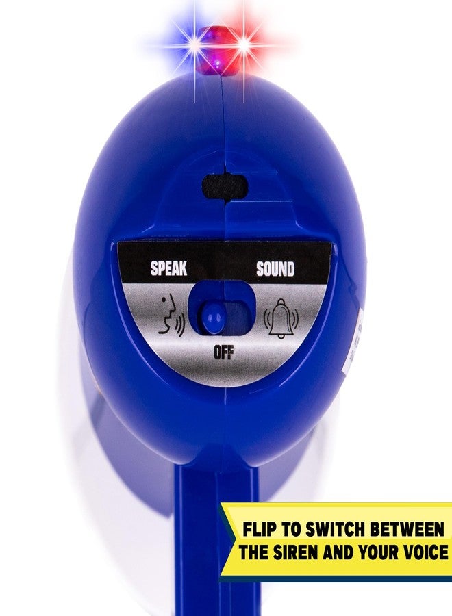 ArtCreativity لعبة ميغافون شرطة من آرت كرييتيفيتي للأطفال - ميغافون لعبة مع شارة شرطة - وضع صفارة الإنذار مع أضواء مت闪ة - ألعاب تمثيل شرطة للأولاد من 8-12 - ألعاب صاخبة لساعات من المرح - Image 5